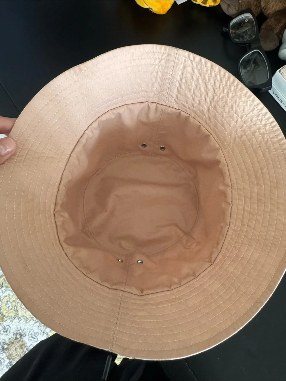Dior Reversible Pink Patterned Bucket Hat